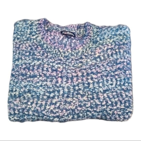 FRESHMAN 1996 Knitted Blue Sweater Size L - Picture 2 of 2